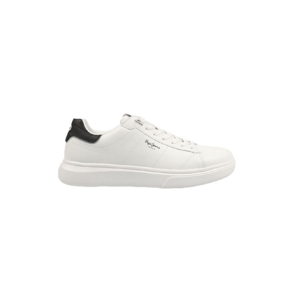 PEPE JEANS EATON BASIC ΠΑΠΟΥΤΣΙ ΑΝΔΡΙΚΟ WHITE