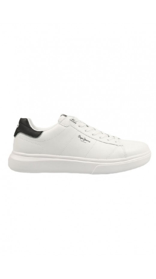 PEPE JEANS EATON BASIC ΠΑΠΟΥΤΣΙ ΑΝΔΡΙΚΟ WHITE