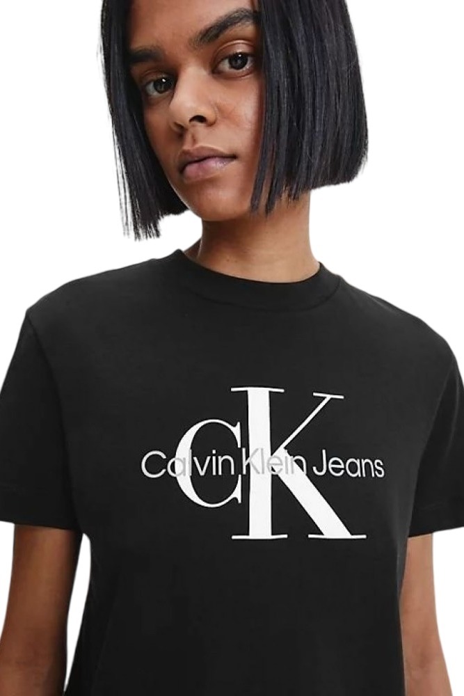 CALVIN KLEIN JEANS CORE MONOGRAM REGULAR T-SHIRT ΓΥΝΑΙΚΕΙΟ BLACK