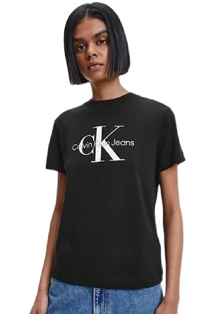CALVIN KLEIN JEANS CORE MONOGRAM REGULAR T-SHIRT ΓΥΝΑΙΚΕΙΟ BLACK