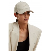 CALVIN KLEIN JEANS RE-LOCK INLAY CK BB CAP ΚΑΠΕΛΟ ΓΥΝΑΙΚΕΙΟ BEIGE