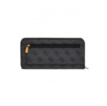 GUESS NELL LOGO SLG LARGE ZIP AROUND ΑΞΕΣΟΥΑΡ ΠΟΡΤΟΦΟΛΙ ΓΥΝΑΙΚΕΙΟ BLACK