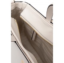 TOMMY HILFIGER  GLAM SATCHEL ΤΣΑΝΤΑ ΓΥΝΑΙΚΕΙΑ ECRU