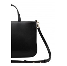 TOMMY HILFIGER  GLAM SATCHEL ΤΣΑΝΤΑ ΓΥΝΑΙΚΕΙΑ BLACK