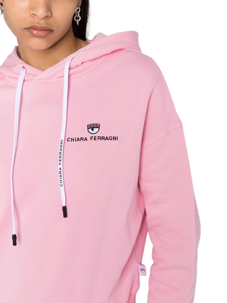 ΜΠΛΟΥΖΑ SWEATER  ΜΕ ΚΟΥΚΟΥΛΑ ΓΥΝΑΙΚΕΙΑ CHIARA FERRAGNI PINK