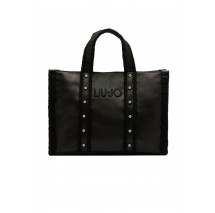 LIU JO SOFT L TOTE 2F5027E0021 ΤΣΑΝΤΑ ΓΥΝΑΙΚΕΙΑ BLACK