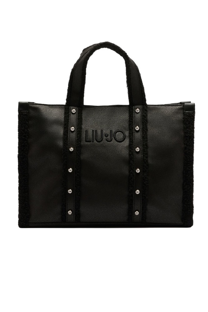 LIU JO SOFT L TOTE 2F5027E0021 ΤΣΑΝΤΑ ΓΥΝΑΙΚΕΙΑ BLACK