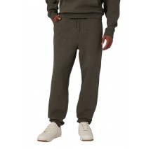 GUESS BAYRON CUFFED JOGGER ΦΟΡΜΑ ΠΑΝΤΕΛΟΝΙ ΑΝΔΡΙΚΟ OLIVE