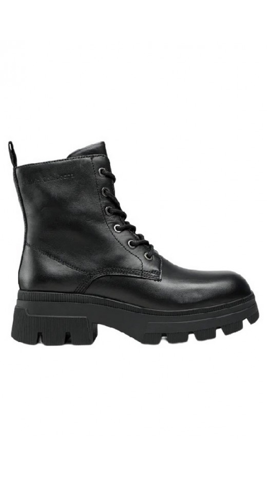 CALVIN KLEIN JEANS CHUNKY COMBAT LACEUP BOOT ΠΑΠΟΥΤΣΙ ΓΥΝΑΙΚΕΙΟ BLACK