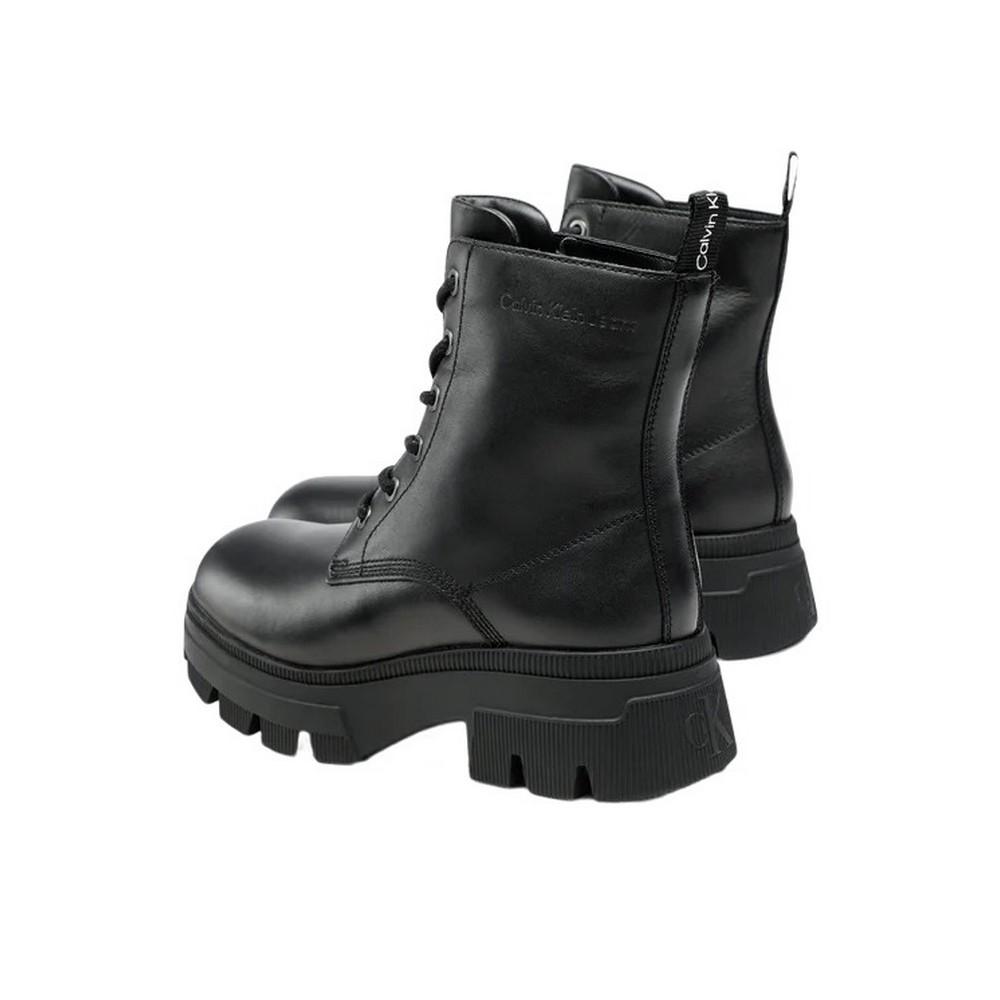 CALVIN KLEIN JEANS CHUNKY COMBAT LACEUP BOOT ΠΑΠΟΥΤΣΙ ΓΥΝΑΙΚΕΙΟ BLACK