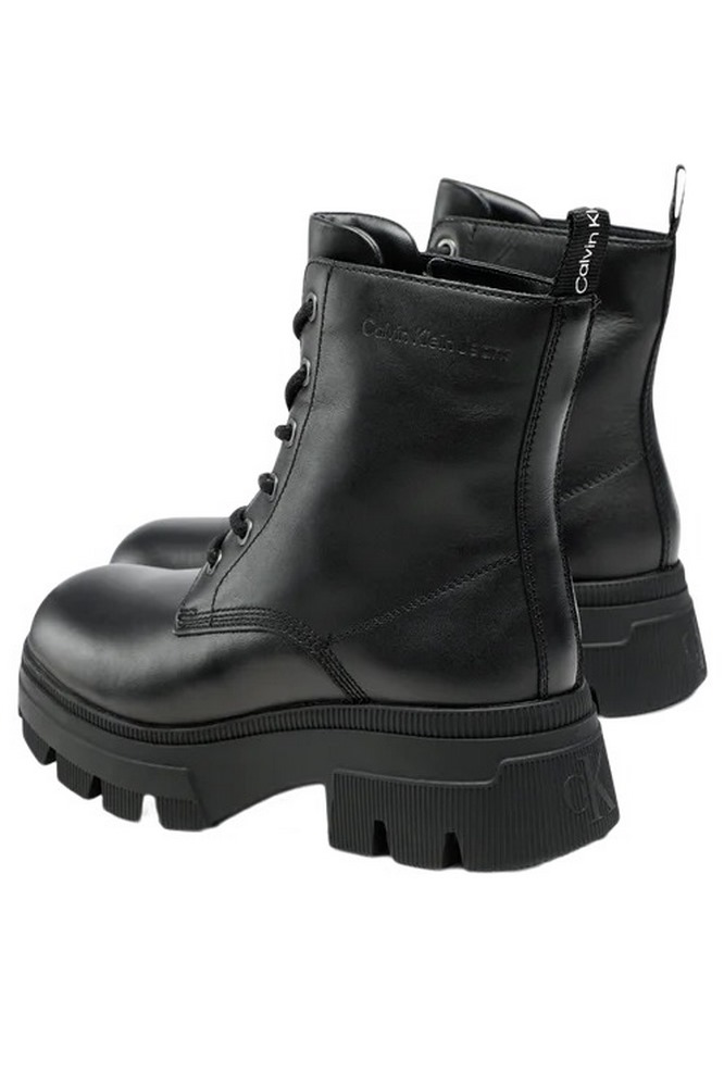 CALVIN KLEIN JEANS CHUNKY COMBAT LACEUP BOOT ΠΑΠΟΥΤΣΙ ΓΥΝΑΙΚΕΙΟ BLACK