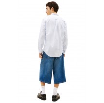 TOMMY JEANS REG STRIPE OXFORD SHIRT EXT ΠΟΥΚΑΜΙΣΟ ΑΝΔΡΙΚΟ CIEL