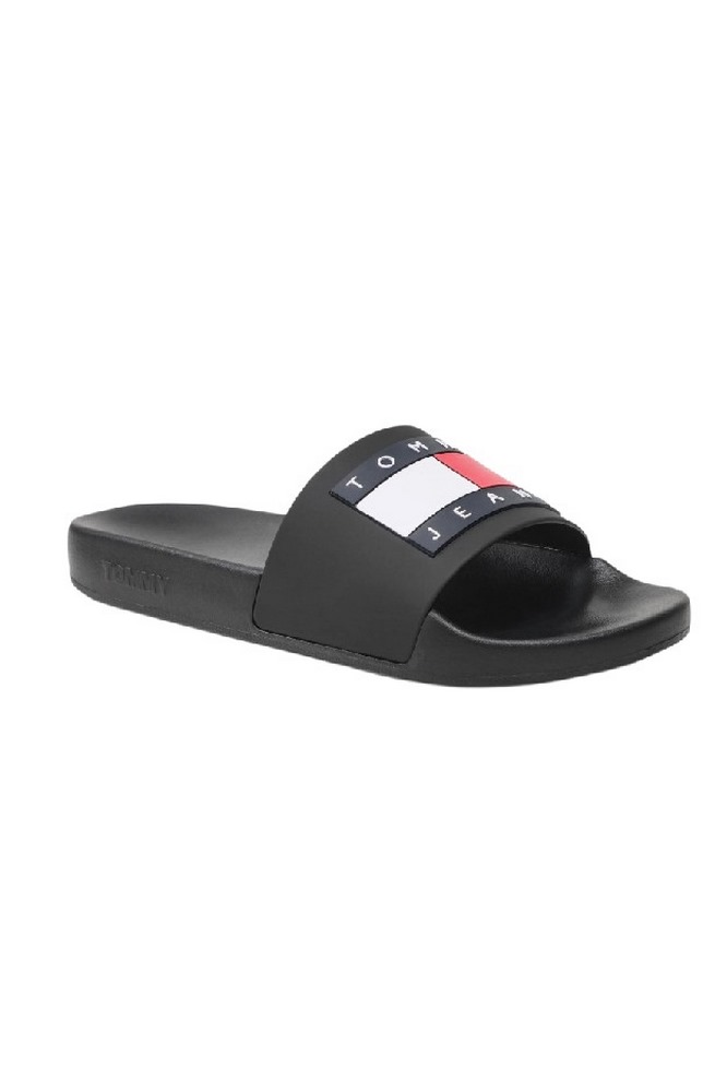 TOMMY JEANS POOL SLIDE ESS ΠΑΝΤΟΦΛΕΣ ΑΝΔΡΙΚΕΣ BLACK