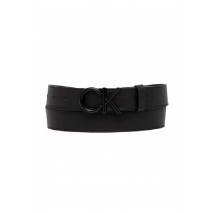 CALVIN KLEIN JEANS ADJ CK METAL BOMBE BLACK 35MM ΖΩΝΗ ΑΝΔΡΙΚΗ BLACK