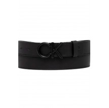 CALVIN KLEIN JEANS ADJ CK METAL BOMBE BLACK 35MM ΖΩΝΗ ΑΝΔΡΙΚΗ BLACK