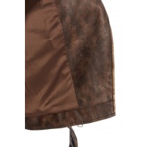 GUESS CHARLENE OVERSIZE BIKER ΜΠΟΥΦΑΝ ΓΥΝΑΙΚΕΙΟ BROWN