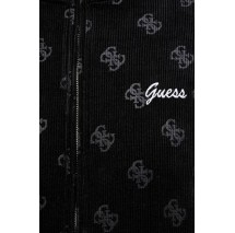 GUESS PAULINA FULL ZIP SWEATSHIRT ΖΑΚΕΤΑ ΦΟΥΤΕΡ ΓΥΝΑΙΚΕΙΑ BLACK