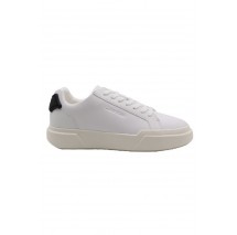 CALVIN KLEIN CHUNKY CUPSOLE LACEUP RUB BT LTH ΠΑΠΟΥΤΣΙ ΑΝΔΡΙΚΟ WHITE/BLACK