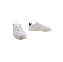 CALVIN KLEIN CHUNKY CUPSOLE LACEUP RUB BT LTH ΠΑΠΟΥΤΣΙ ΑΝΔΡΙΚΟ WHITE/BLACK