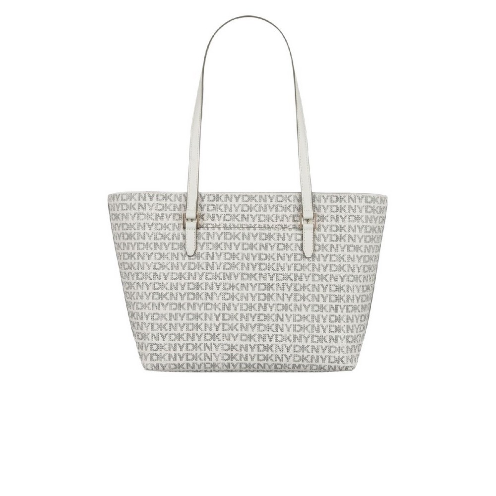 DKNY BRYANT AVE TOTE HANDBAG ΤΣΑΝΤΑ ΓΥΝΑΙΚΕΙΑ WHITE