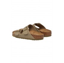 BIRKENSTOCK SYNTHETICS ARIZONA BF NARROW SEASONAL ΠΑΝΤΟΦΛΑ UNISEX KHAKI