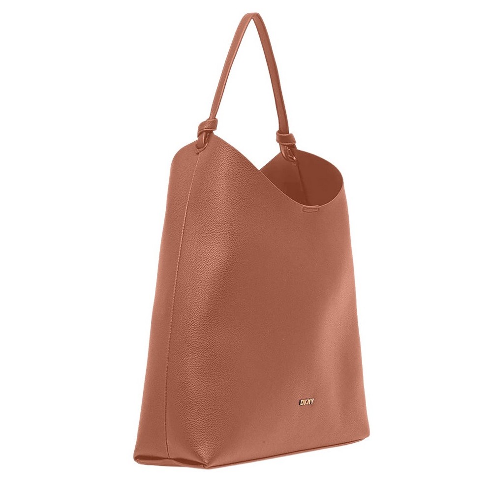 DKNY PAULA HOBOS HANDBAG R54CAO07 ΤΣΑΝΤΑ ΓΥΝΑΙΚΕΙΑ TAUPE