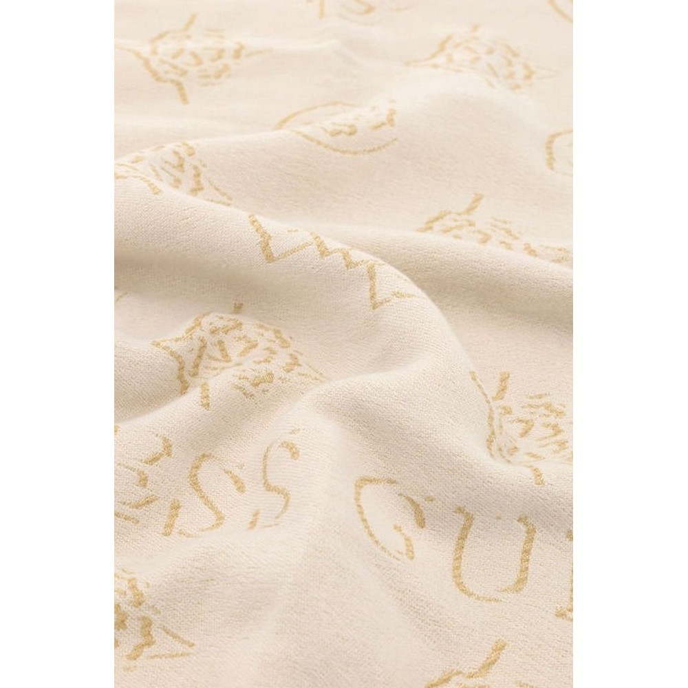 GUESS CARMELLA JCQURD SCARF ΚΑΣΚΟΛ ΓΥΝΑΙΚΕΙΟ ECRU