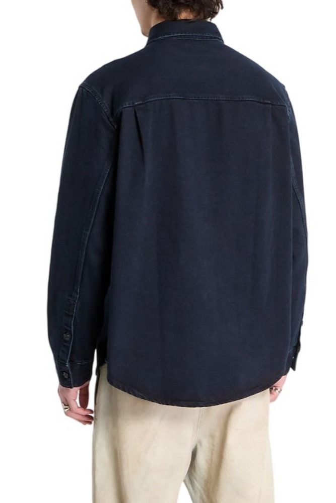 CALVIN KLEIN JEANS BLUE BLACK STONE 90S OVERSHIRT ΠΟΥΚΑΜΙΣΟ ΑΝΔΡΙΚΟ BLUE/BLACK