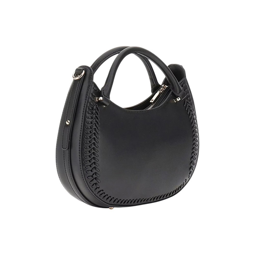 GUESS TATUM SATCHEL ΤΣΑΝΤΑ ΓΥΝΑΙΚΕΙΑ BLACK