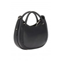 GUESS TATUM SATCHEL ΤΣΑΝΤΑ ΓΥΝΑΙΚΕΙΑ BLACK