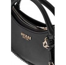 GUESS TATUM SATCHEL ΤΣΑΝΤΑ ΓΥΝΑΙΚΕΙΑ BLACK