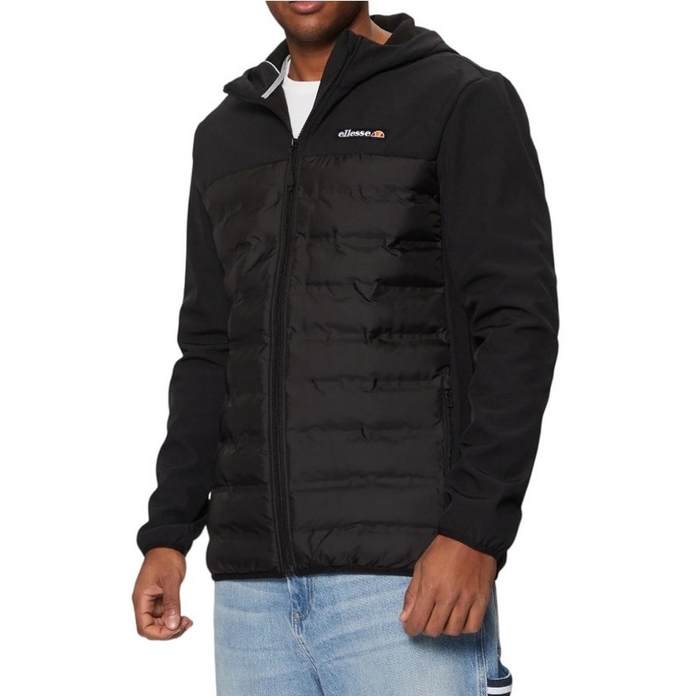 ELLESSE ADDITIONS CASSIANO FZ JACKET ΜΠΟΥΦΑΝ ΑΝΔΡΙΚΟ BLACK