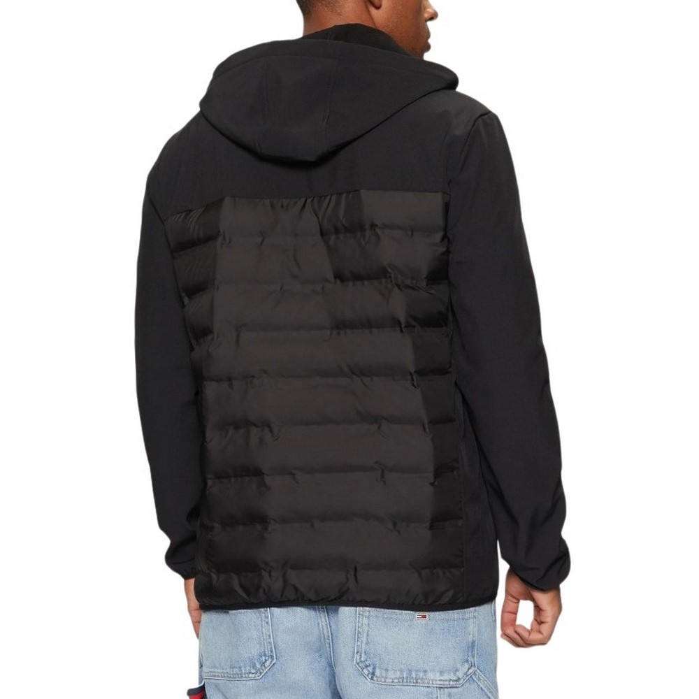 ELLESSE ADDITIONS CASSIANO FZ JACKET ΜΠΟΥΦΑΝ ΑΝΔΡΙΚΟ BLACK