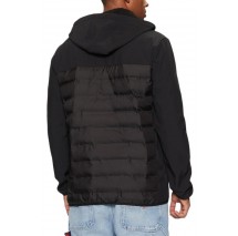 ELLESSE ADDITIONS CASSIANO FZ JACKET ΜΠΟΥΦΑΝ ΑΝΔΡΙΚΟ BLACK