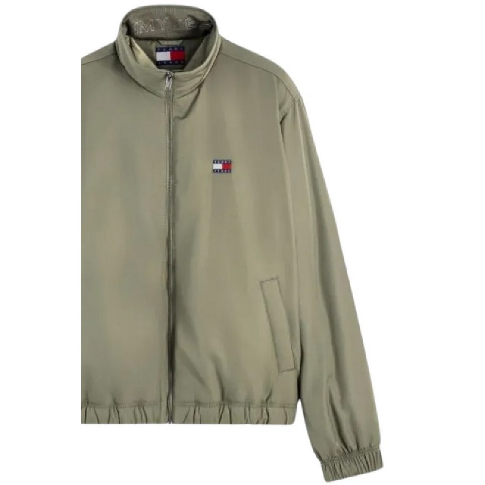 TOMMY JEANS ESSENTIAL PADDED JACKET EX ΜΠΟΥΦΑΝ ΑΝΔΡΙΚΟ MILITARY GREEN