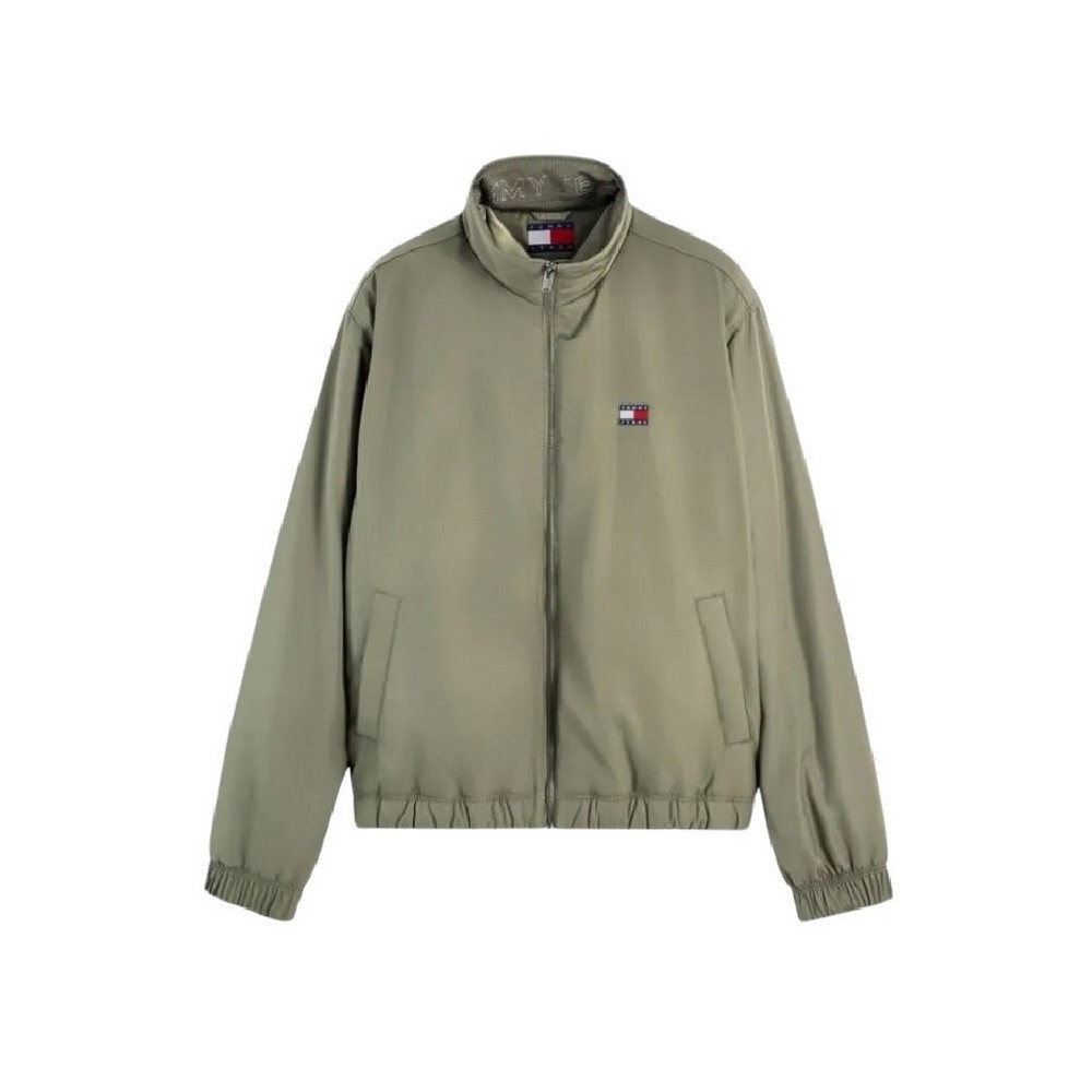 TOMMY JEANS ESSENTIAL PADDED JACKET EX ΜΠΟΥΦΑΝ ΑΝΔΡΙΚΟ MILITARY GREEN