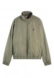 TOMMY JEANS ESSENTIAL PADDED JACKET EX ΜΠΟΥΦΑΝ ΑΝΔΡΙΚΟ MILITARY GREEN