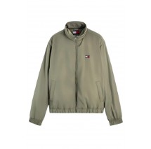 TOMMY JEANS ESSENTIAL PADDED JACKET EX ΜΠΟΥΦΑΝ ΑΝΔΡΙΚΟ MILITARY GREEN
