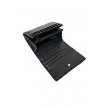 CALVIN KLEIN RAISED CK MEDIUM BIFOLD ΠΟΡΤΟΦΟΛΙ ΓΥΝΑΙΚΕΙΟ BLACK