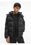 CALVIN KLEIN JEANS ESSENTIALS NON DOWN JACKET ΜΠΟΥΦΑΝ ΑΝΔΡΙΚΟ BLACK