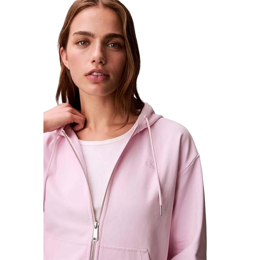 CALVIN KLEIN JEANS ARCHV LG FRNCH TRRY ΖΑΚΕΤΑ ΦΟΥΤΕΡ ΓΥΝΑΙΚΕΙΑ PINK
