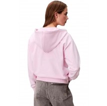 CALVIN KLEIN JEANS ARCHV LG FRNCH TRRY ΖΑΚΕΤΑ ΦΟΥΤΕΡ ΓΥΝΑΙΚΕΙΑ PINK
