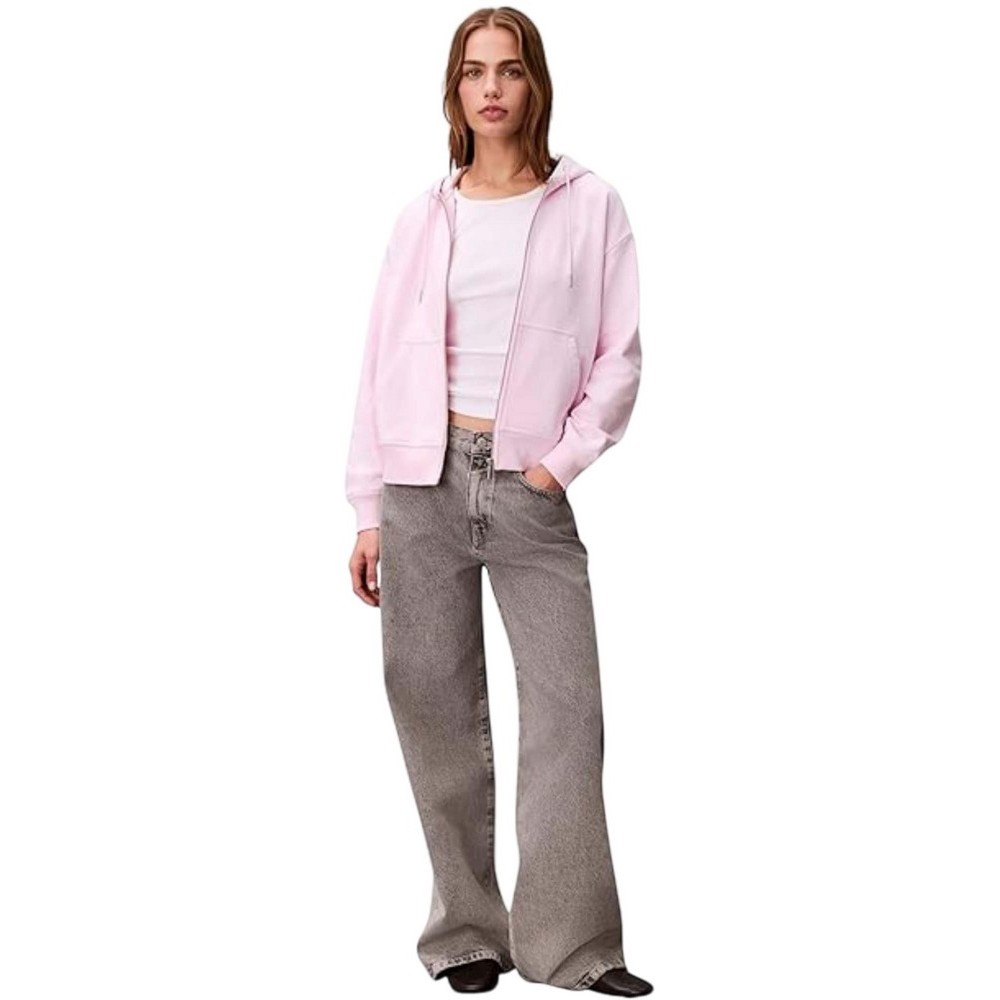 CALVIN KLEIN JEANS ARCHV LG FRNCH TRRY ΖΑΚΕΤΑ ΦΟΥΤΕΡ ΓΥΝΑΙΚΕΙΑ PINK
