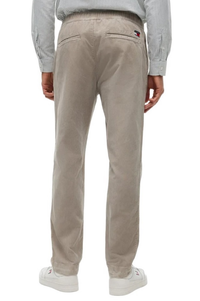 TOMMY JEANS SONNY CORD ELASTICATED PANTS ΠΑΝΤΕΛΟΝΙ ΑΝΔΡΙΚΟ KHAKI