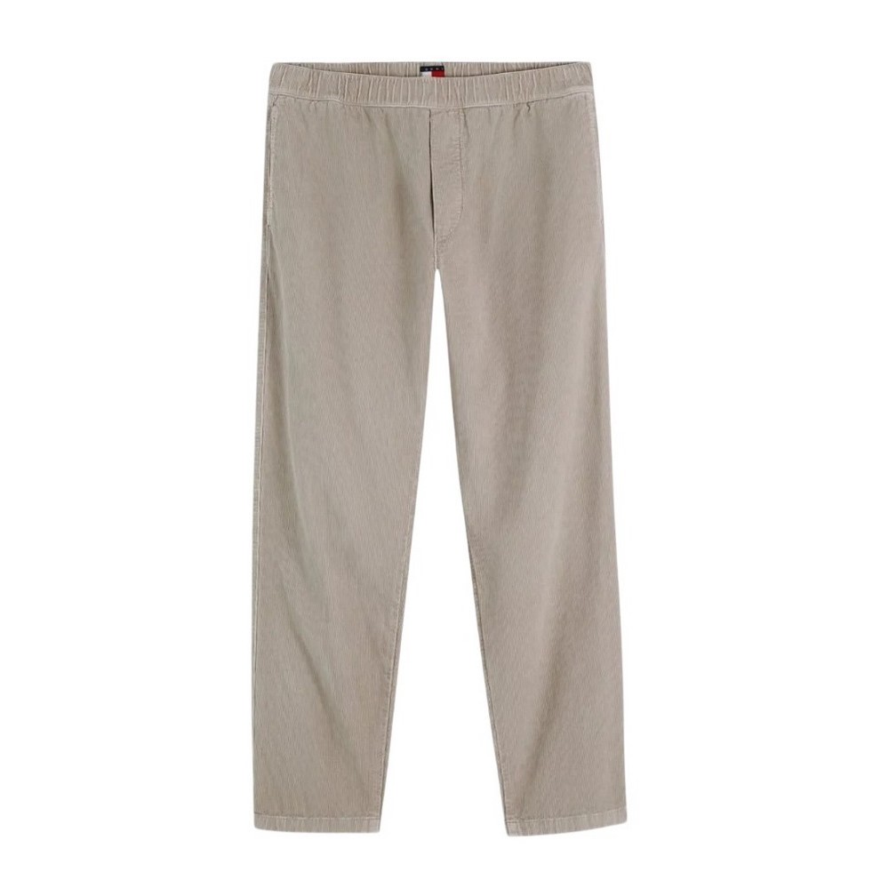 TOMMY JEANS SONNY CORD ELASTICATED PANTS ΠΑΝΤΕΛΟΝΙ ΑΝΔΡΙΚΟ KHAKI