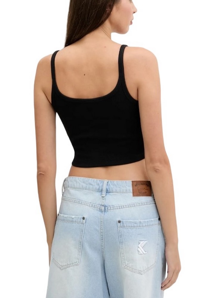 TOMMY JEANS  CRP SCRIPT LABEL TANK ΤΟΠ ΓΥΝΑΙΚΕΙΟ BLACK