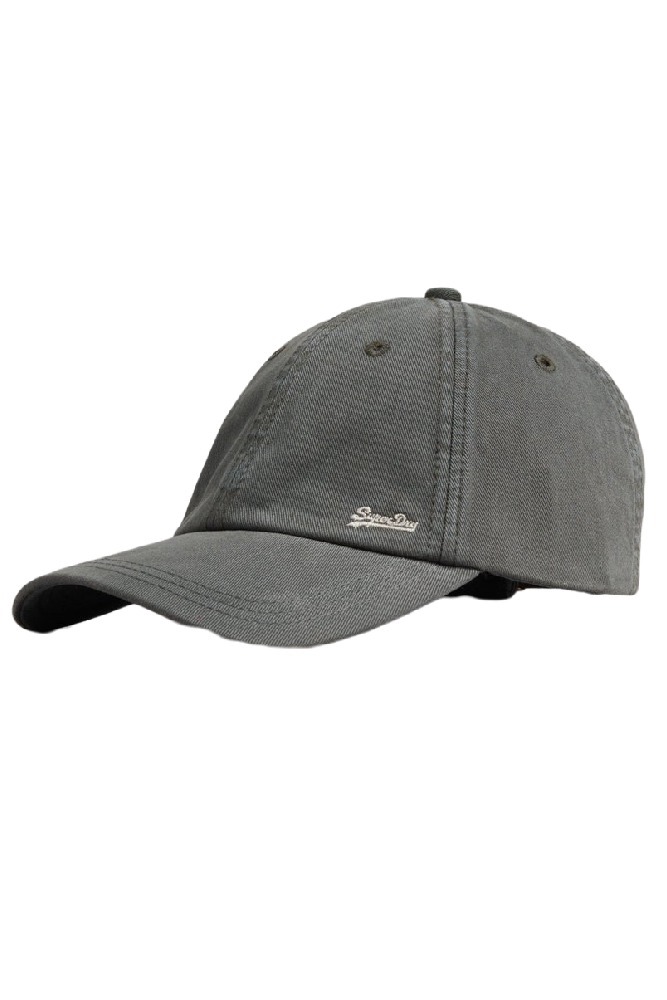 SUPERDRY D1 SDRY VINTAGE EMBROIDERED CAP ΚΑΠΕΛΟ ΑΝΔΡΙΚΟ DARK GREY