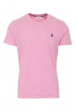 T-SHIRT  ΑΝΔΡΙΚΟ U.S.POLO ASSN PINK