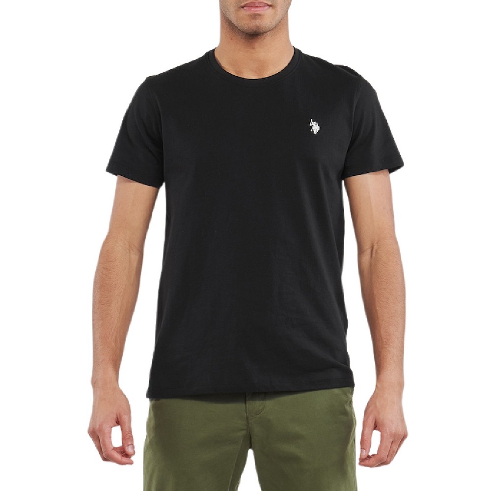 T-SHIRT  ΑΝΔΡΙΚΟ U.S.POLO ASSN BLACK