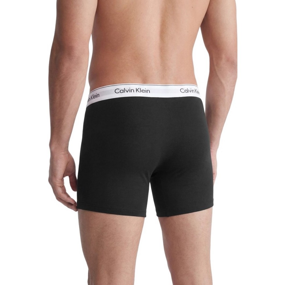 CALVIN KLEIN BOXER BRIEF 3PK ΕΣΩΡΟΥΧΟ ΑΝΔΡΙΚΟ BLACK